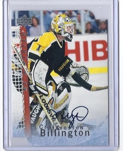 1995-96 UPPER DECK BE A PLAYER CRAIG BILLINGTON AUTO BAP SIGNATURE DIE CUT S151 - Foto 1 di 1