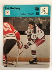PETE STEMKOWSKI 1979 Sportscaster card #64-16 NEW YORK RANGERS