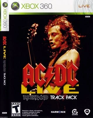 AC/DC Live: Rock Band Track Pack (Microsoft Xbox 360, 2008) *COMPLETE* - Image 1 of 2