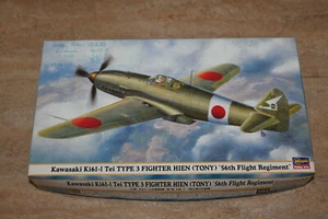 Hasegawa 09412 Kawasaki Ki61-I Tei Type 3 Fighter Hien Tony 56t 1:48 NEU mit OVP - Bild 1 von 1