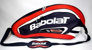 Babolat Team Multi Tennisschläger Tragetasche rot/schwarz/weiß Schultergurttasche - Bild 1 von 9