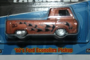 Hot Wheels Premiums 60's Ford Econoline Pickup Truck 1/64 Diecast, Real Riders - Bild 1 von 4
