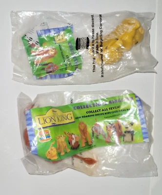 Burger King Kid's Meal Toy 1994  Lion King Simba Pumba & Timon NEW NIP - Изображение 1 из 2
