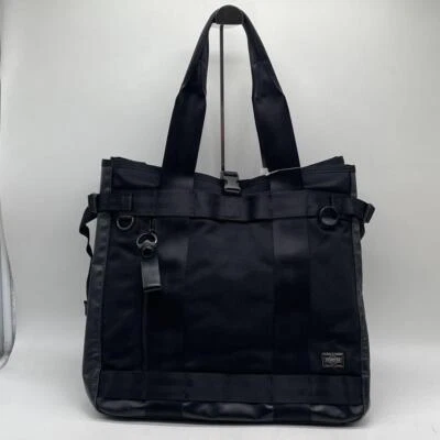 Porter Yoshida Heat Tote Bag 703-06971 Black - Image 1 of 4