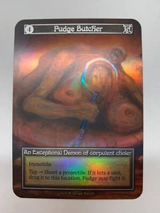 Pudge Butcher - Sorcery: Contested Realm Beta - Exceptional - Foil - Picture 1 of 1