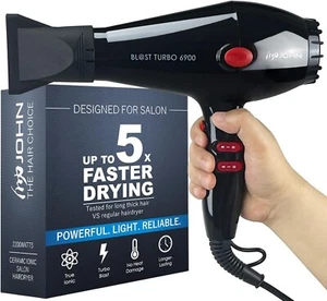 2200W Secadora de Pelo Profesional Secadoras de Cabello Secador Ruido Bajo New - Picture 1 of 5