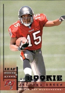 1998 Leaf Rookies & Stars #200 Jacquez Green RC Tampa Bay Buccaneers - Picture 1 of 2