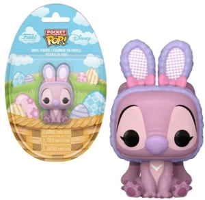 Easter Egg Angel - Funko Pocket Pop! - Stitch - Disney - New - Imagen 1 de 1