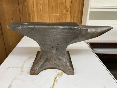 Peter Wright Anvil Blacksmith Tool 241lb/ 230lb England  Wrought Iron L@@K !!!!! - Image 1 of 4