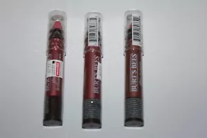 Burt's Bees matita per labbra lucida 100% naturale #412 + 2x #413 sigillata - Foto 1 di 2