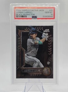 Corbin Carroll 2024 Topps Cosmic Chrome x Cactus Jack/10 - Imagen 1 de 2