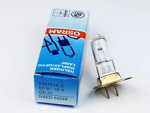 osram HLX 64610 12V50W Topcon ACP8 ACP-8 projector bulb R/EM/MC light bulb - Picture 1 of 3