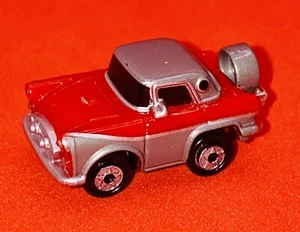 Vintage Micro Machines 1956 Ford Thunderbird Micro Lights Red Gray 1989 Galoob - Picture 1 of 5