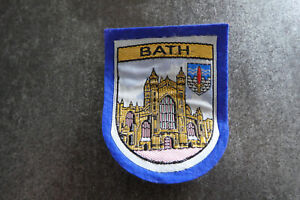 Bath Woven Cloth Patch Badge (L86S)