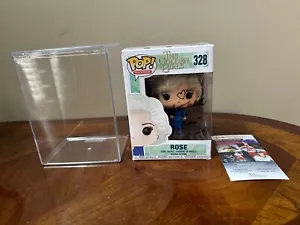 Funko Pop TV Golden Girls "Rose" #328 Betty White Signed JSA COA with HARD STACK - Picture 1 of 8