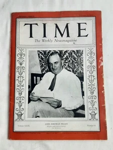 Time Magazine John Jeremiah Pelley American Railroads February 8 1937 NICE ADS - Picture 1 of 2