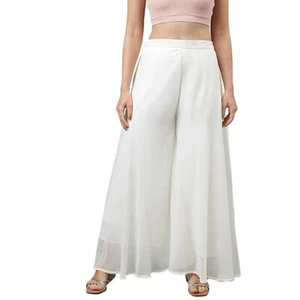 indian georgette Sharara Palazzo Pant Women's Traditional - Picture 1 of 3