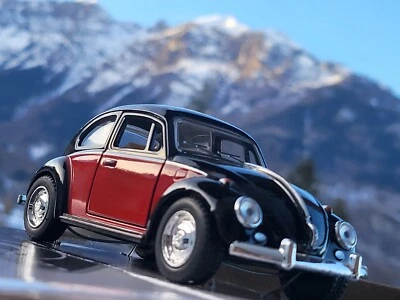Diecast metal KINSMART 1:40 1967 VOLKSWAGEN CLASSICAL BEETLE  mint/box - Immagine 1 di 4