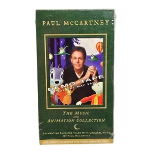 Paul McCartney Music and Animation Collection VHS Tape Sealed Full Length Demo - Foto 1 di 6