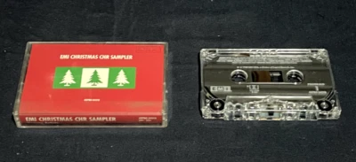 EMI Christmas CHR Sampler CASSETTE TAPE EMI RECORDS VINTAGE 80s - Image 1 of 4