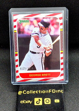 2021 Donruss Baseball Red version #221 George Brett /2021