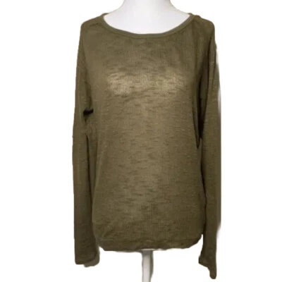 C&C California Sweater Pullover Olive Green Long Sleeve Lightweight Size Small - Image 1 of 4