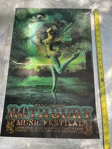 Rothbury Music Festival 2008 3D Lenticular Poster Fairy Art Conscious Alliance - Bild 1 von 5