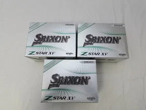 New 6 Dozen Srixon Z-Star XV Pure White Golf Balls 72 Balls Limited Edition XV7 - Picture 1 of 3