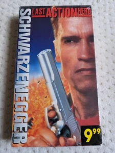 VTG NOS LAST ACTION HERO Schwarzenegger VHS Tape - Picture 1 of 3
