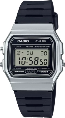 CASIO F-91WM-7ADF OROLOGIO UOMO DONNA RESINA DIGITALE 32x37mm SOTTOCOSTO - Immagine 1 di 4