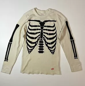 SIZE Small | Supreme Hanes Bones Thermal Crew Beige FW24 | Natural - Picture 1 of 8