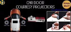 FOR GLK A CLASS CAR DOOR ENTRY LED LASER PROJECTOR PUDDLE SHADOW GHOST LIGHT x2 - Picture 1 of 9
