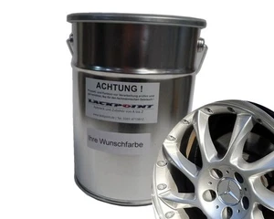 0,5 Liter Basislack Spritzfertig Vorlack Silber Metallic Autolack Unterton neu - Bild 1 von 1