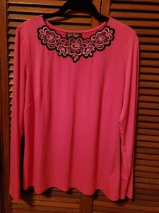 Bob Mackie Top Women's Size Small - Picture 1 of 4