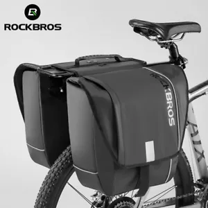 Bolso impermeable bicicleta RockBros doble cesta bicicleta 30L negro - Imagen 1 de 6