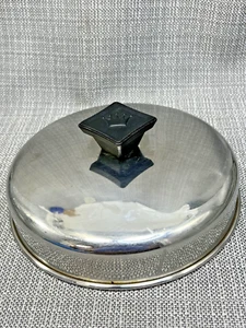 Cocina Queen 3 capas acero inoxidable 18-8 tapa 8" EE. UU. Grandmacore utensilios de cocina vintage - Imagen 1 de 7