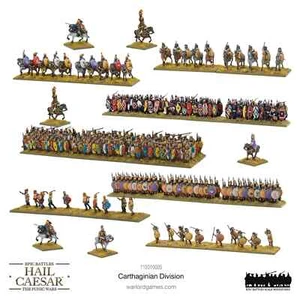 CARTHAGINIAN DIVISION - EPIC BATTLES - WARLORD GAMES - Picture 1 of 1