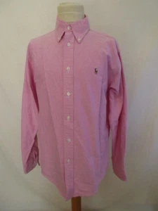Chemise Ralph Lauren Rose Taille 10 ans à - 54% - Picture 1 of 5