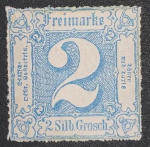 Travelstamps: 1859-1865 Germany Thurn & Taxis Stamps Mint, Og LH - Picture 1 of 8