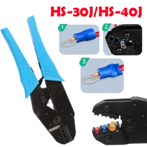 HS-30J/HS-40J Assorted Insulated Wire Crimping Plier Terminal Crimp Pliers Tools - Picture 1 of 13
