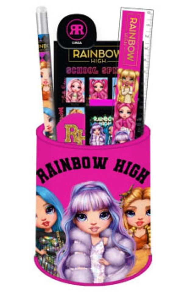 Rainbow High Schreibset In Metallstiftbox 7-teilig - Bild 1 von 1