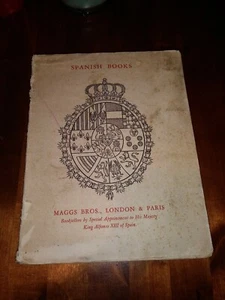 Spanish Books 495 Maggs Bros London & Paris 1927  - Picture 1 of 7