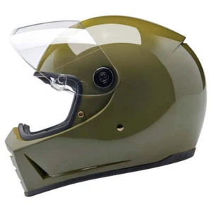 Lane Splitter ECE R22.06 Helmet - Gloss Olive Green - Foto 1 di 27