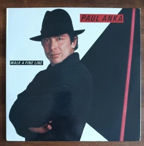 Paul Anka Walk A Fine Line Vintage Vinyl LP Record Album & Record Sleeve - Picture 1 of 8