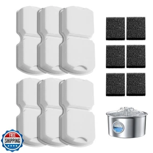 Katzenbrunnenfilter: 12 Katzenbrunnenfilter Ersatz - 6 Kohlefilter - Bild 1 von 5