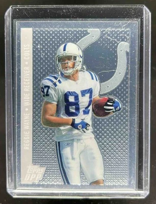 2006 Topps Draft Picks & Prospects Reggie Wayne Chrome Silver #/199 Colts - Image 1 of 2