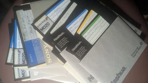 15 Floppy DS/DD Disk 5.25 - DOS Formatted But Can Reformat Or AS IS - Afbeelding 1 van 2