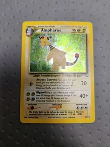 SWIRL SIEHE BILDER Ampharos Pokemon TCG Neo Revelation 1/64 Unlimited Holo  - Bild 1 von 11