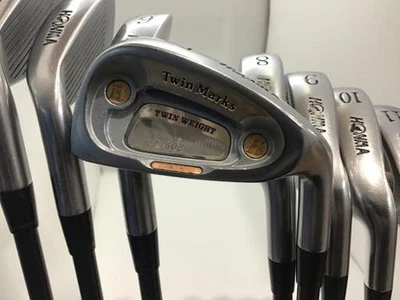 HONMA GOLF Twin Marks AP-502 9pcs Iron Set 4-11/SW 2STAR No Head Cover - Image 1 of 4