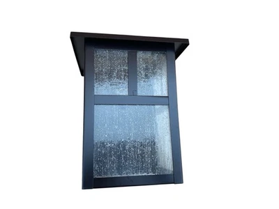 Craftmade Mission 7,5" 1 parede clara marrom escuro Z1842-BCCS - Imagem 1 de 2